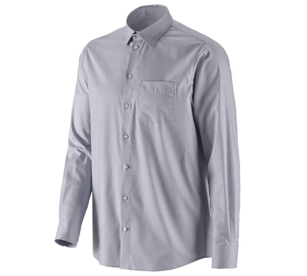 Temi: e.s. camicia Business cotton stretch, comfort fit + grigio nebbia