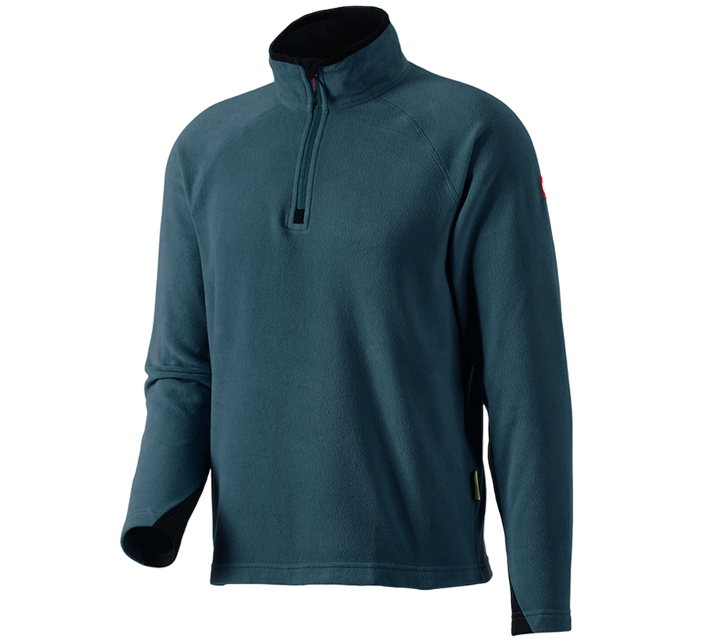 Maglie | Pullover | Camicie: Troyer in micropile dryplexx® micro + blu mare