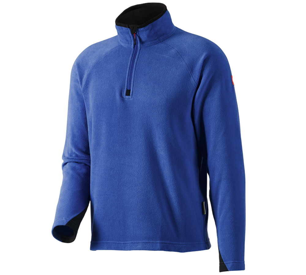 Maglie | Pullover | Camicie: Troyer in micropile dryplexx® micro + blu reale