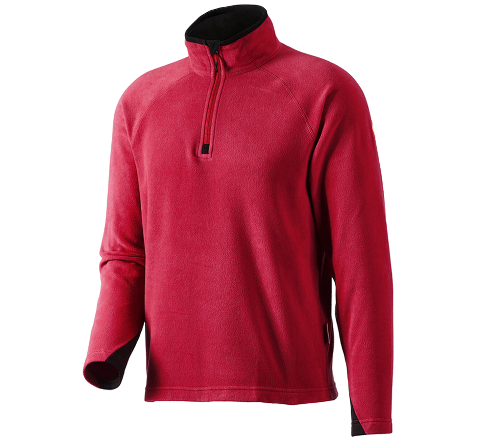 Maglie | Pullover | Camicie: Troyer in micropile dryplexx® micro + rosso