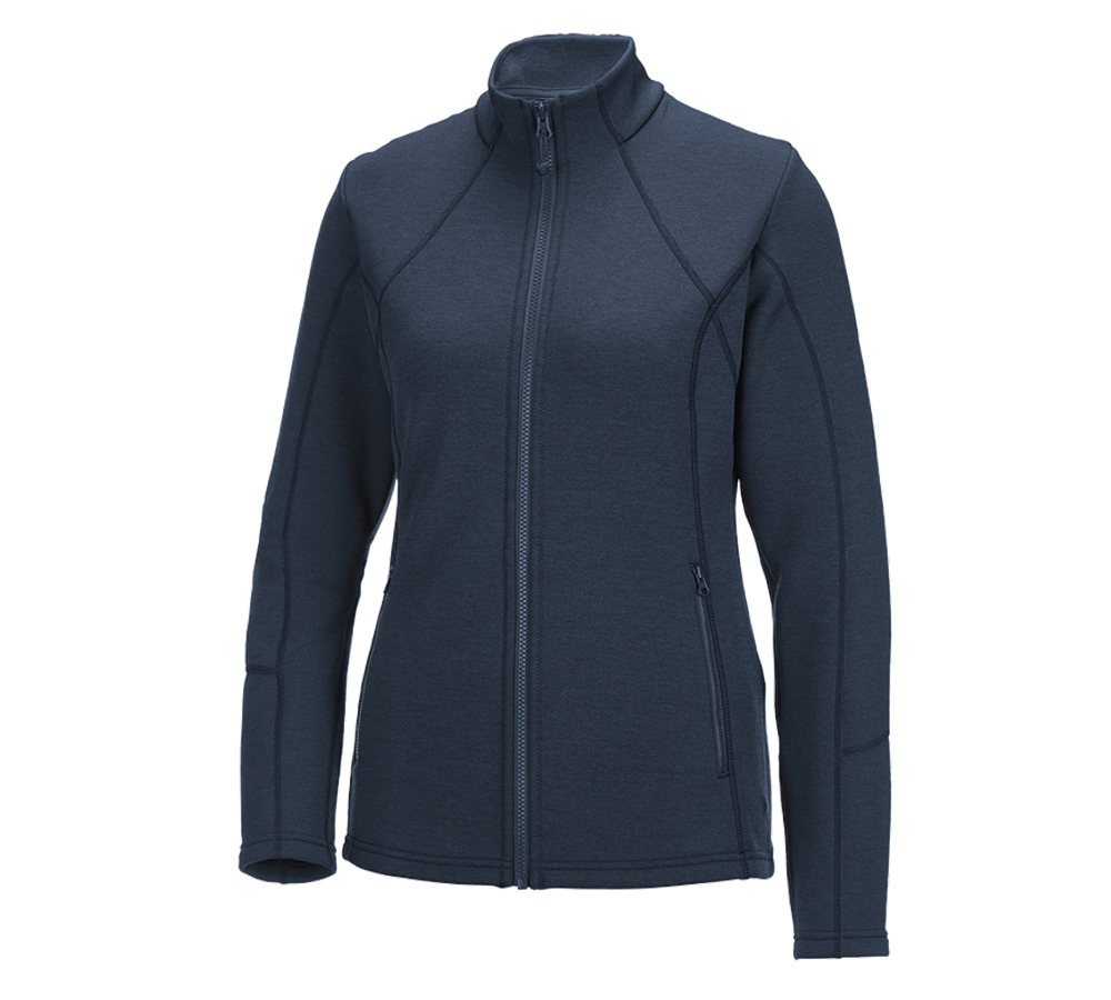 Maglie | Pullover | Bluse: e.s. giacca funzionale melange, donna + pacifico melange