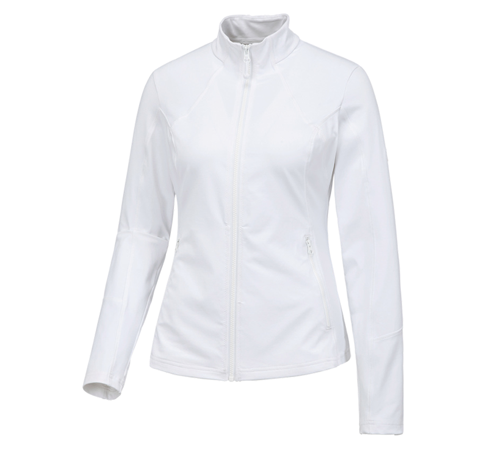 Maglie | Pullover | Bluse: e.s. giacca funzionale solid, donna + bianco