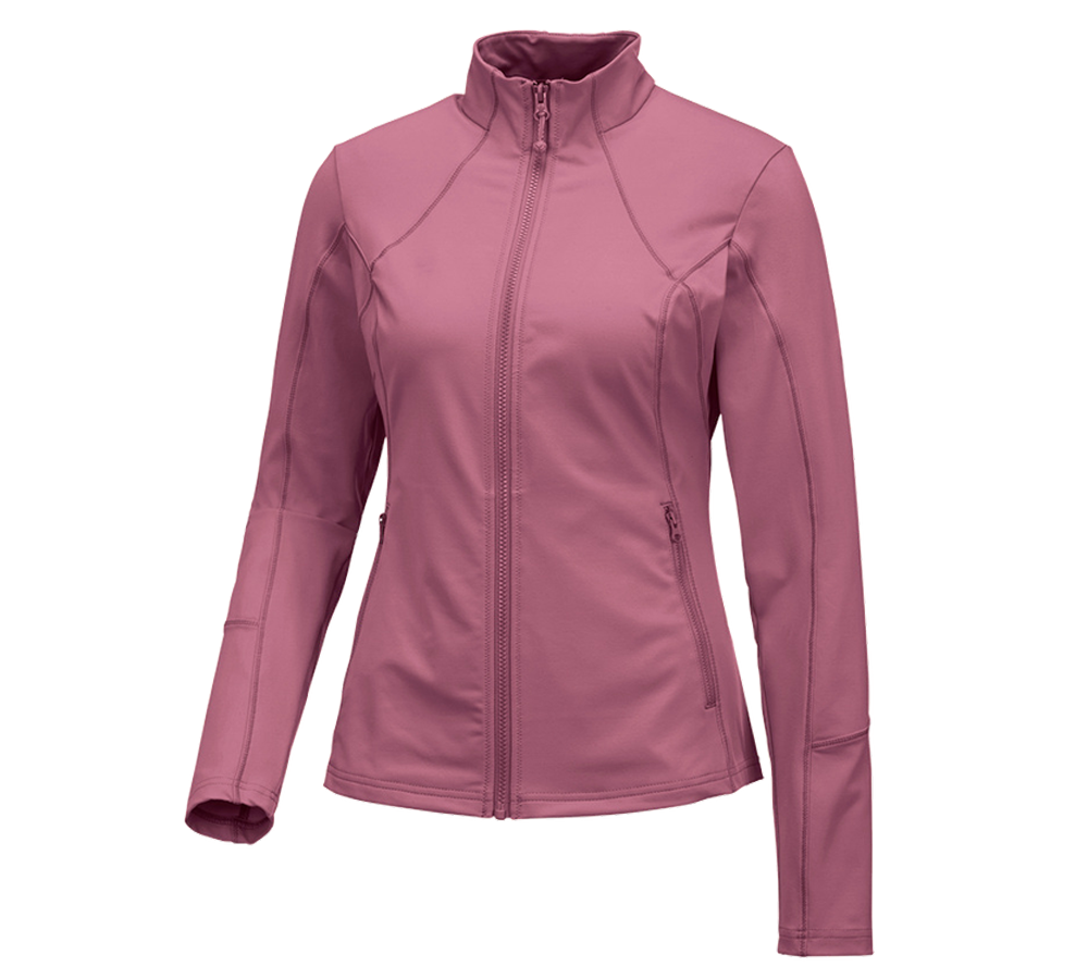 Maglie | Pullover | Bluse: e.s. giacca funzionale solid, donna + rosa antico