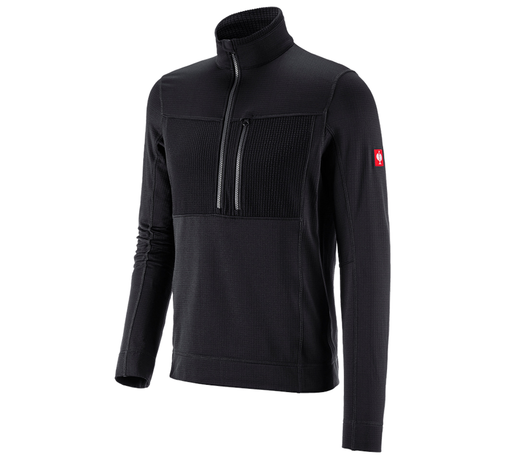 Maglie | Pullover | Camicie: Troyer climacell e.s.dynashield + nero