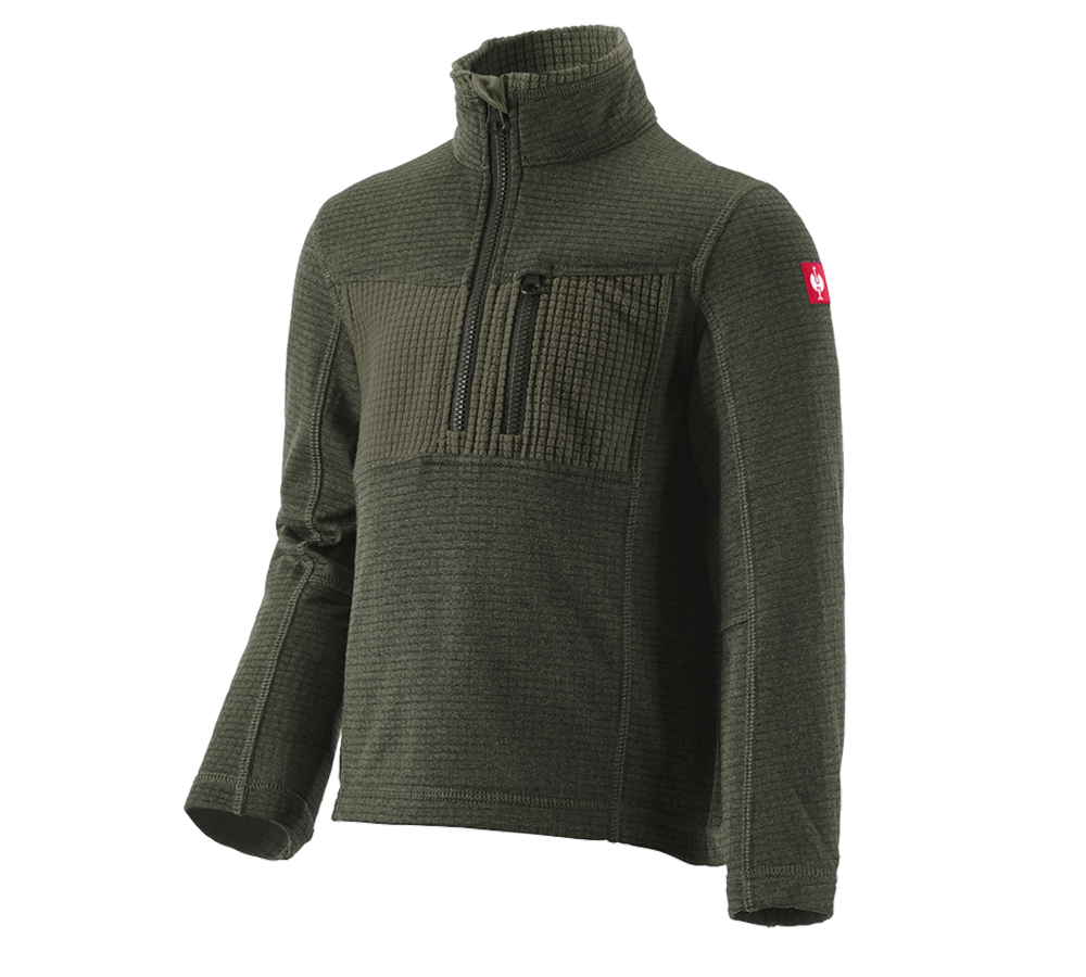 Maglie | Pullover | T-Shirt: Troyer climacell e.s.dynashield, bambino + timo melange