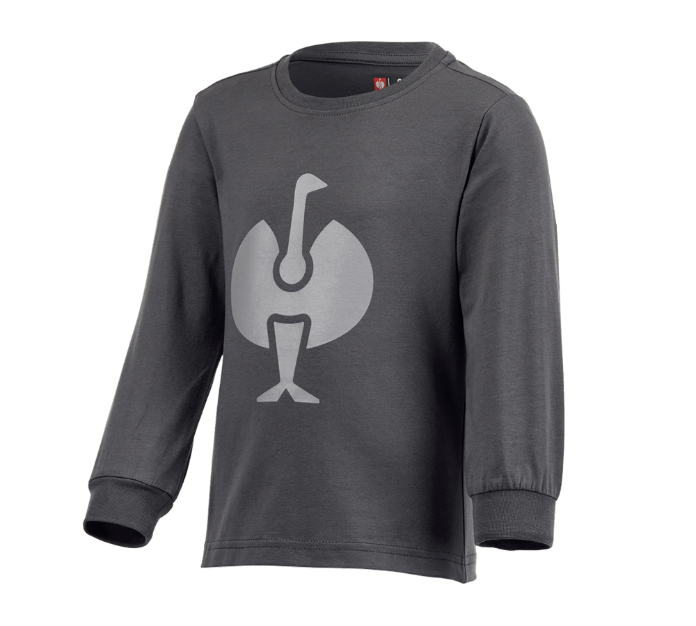 Accessoires: e.s. Pyjama Longsleeve, Kinder + carbongrau