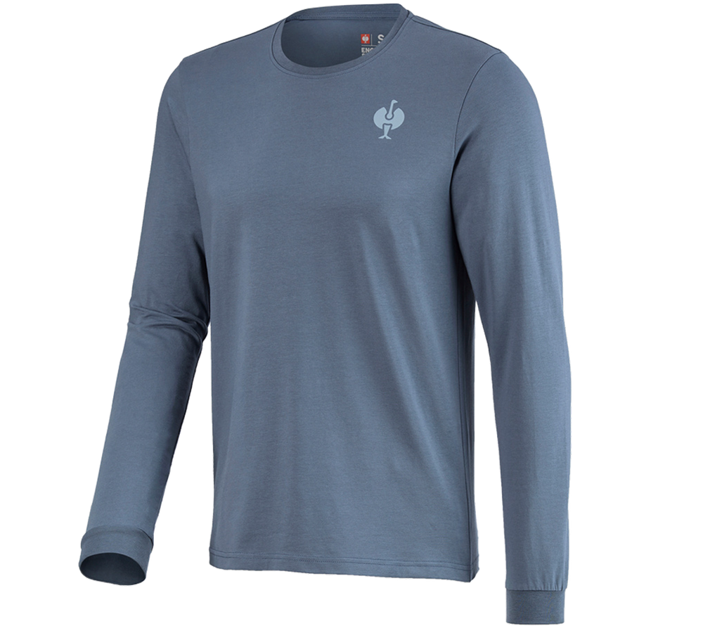 Accessoires: e.s. Pyjama Longsleeve + oxidblau