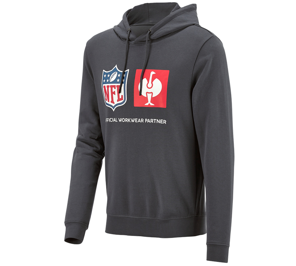 Kollaborationen: NFL Hoodie cotton + carbongrau