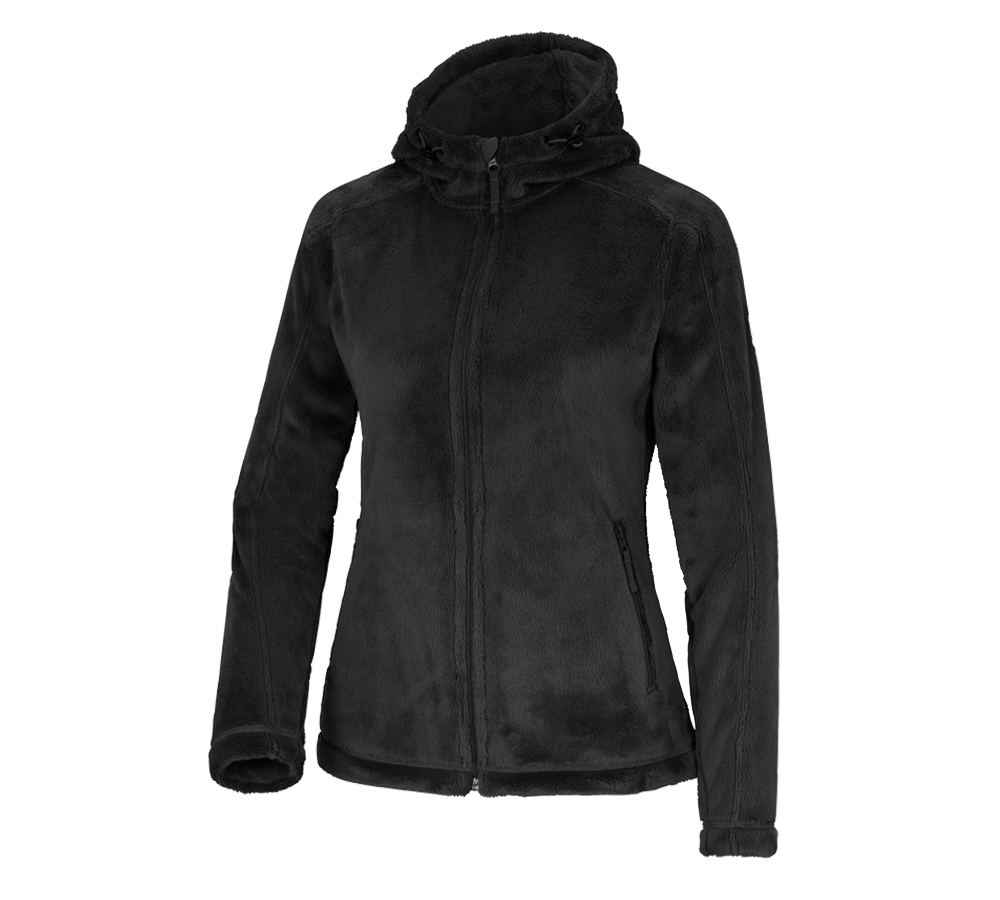 Temi: e.s. giacca con zip Highloft, donna + nero