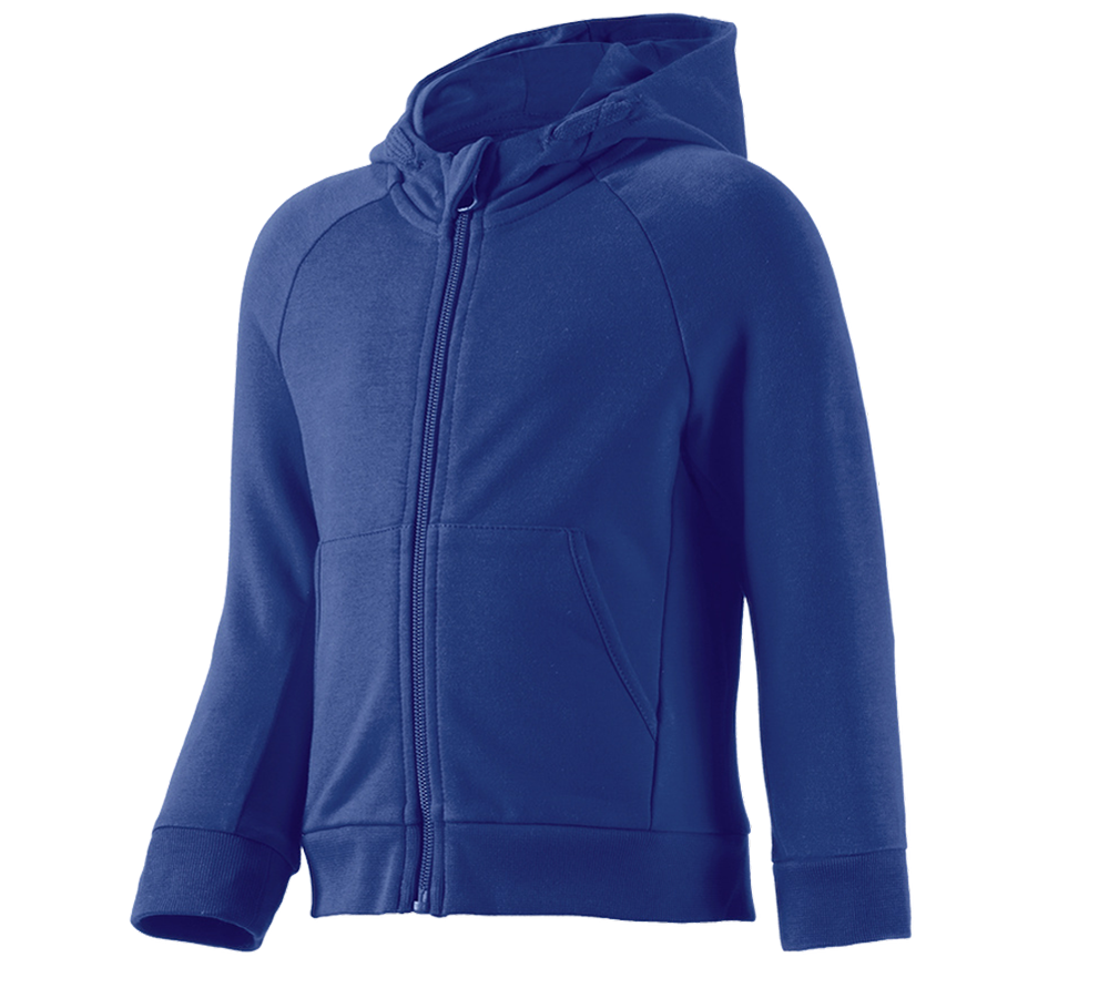 Maglie | Pullover | T-Shirt: e.s. felpa aperta c.cappuc. cotton stretch,bambino + blu reale