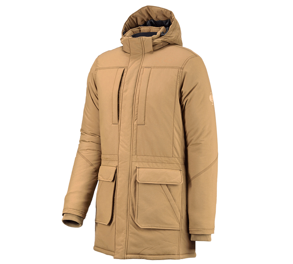 Temi: Parka e.s.iconic + marrone mandorla