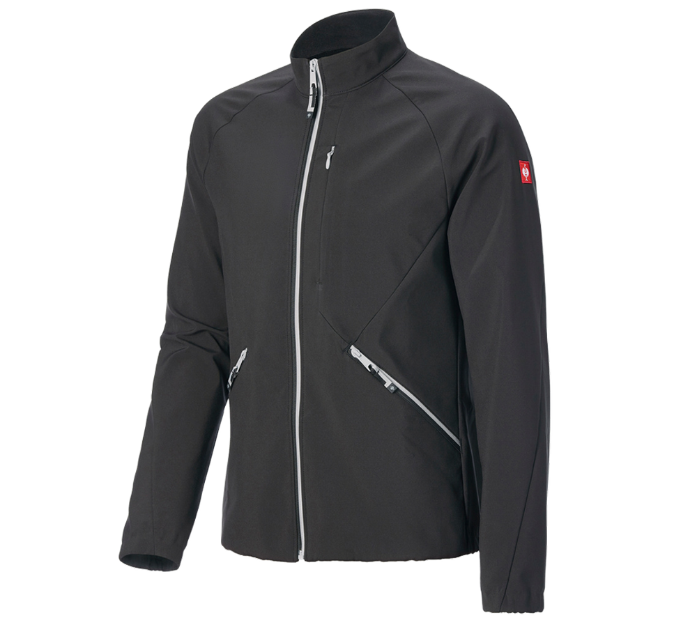 Giacche: Giacca Softshell e.s.ambition + nero/platino