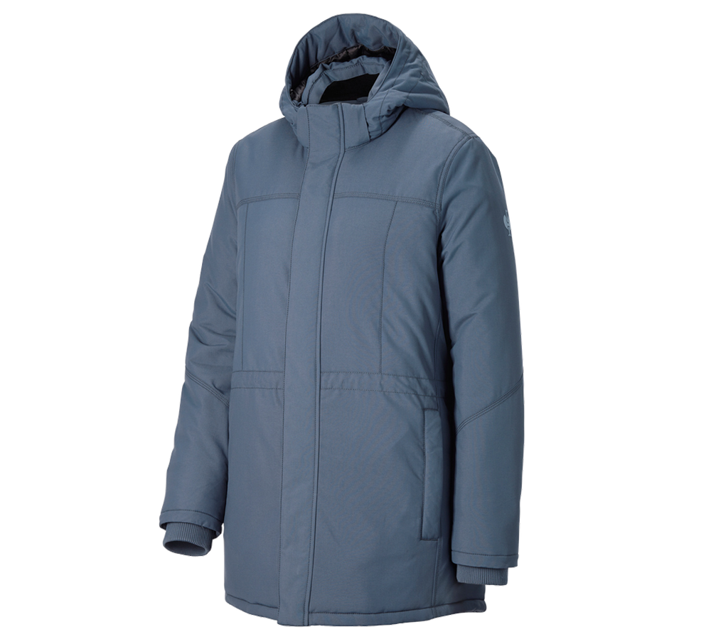 Bekleidung: Parka e.s.iconic, Damen + oxidblau