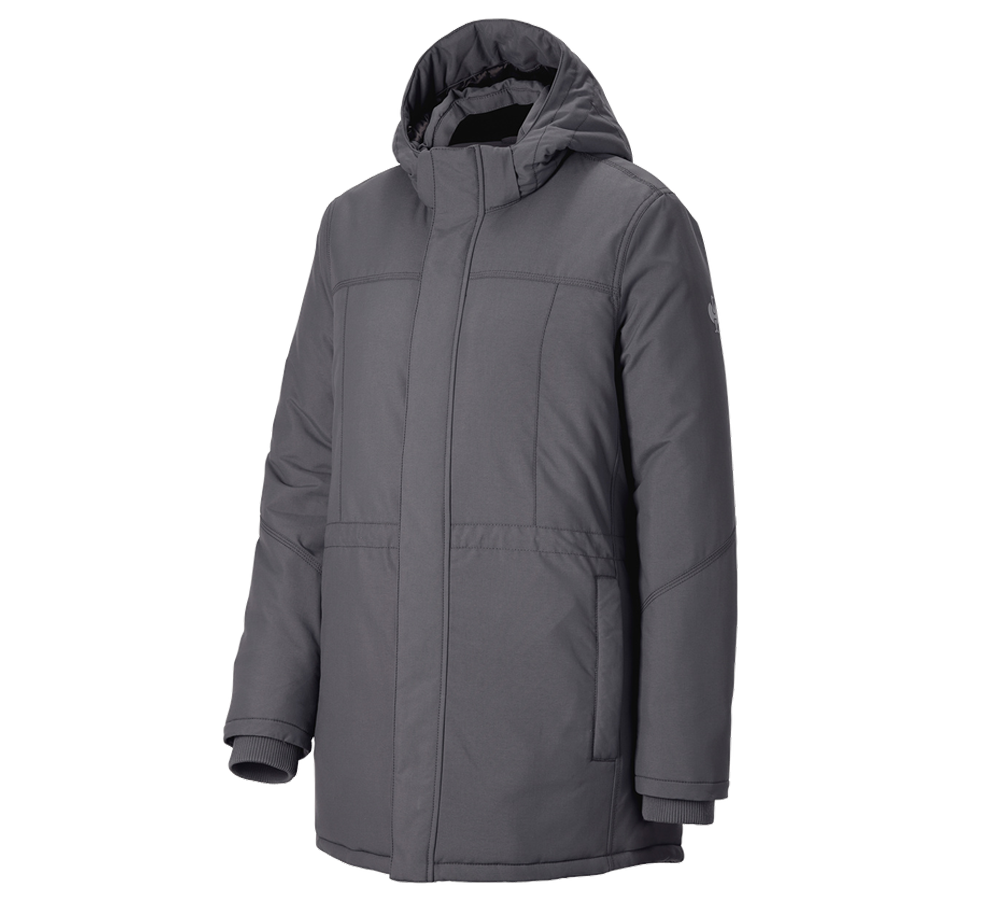 Giacche da lavoro: Parka e.s.iconic, donna + grigio carbone