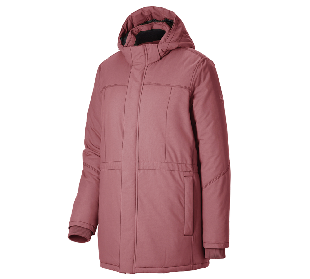 Bekleidung: Parka e.s.iconic, Damen + oxidrot