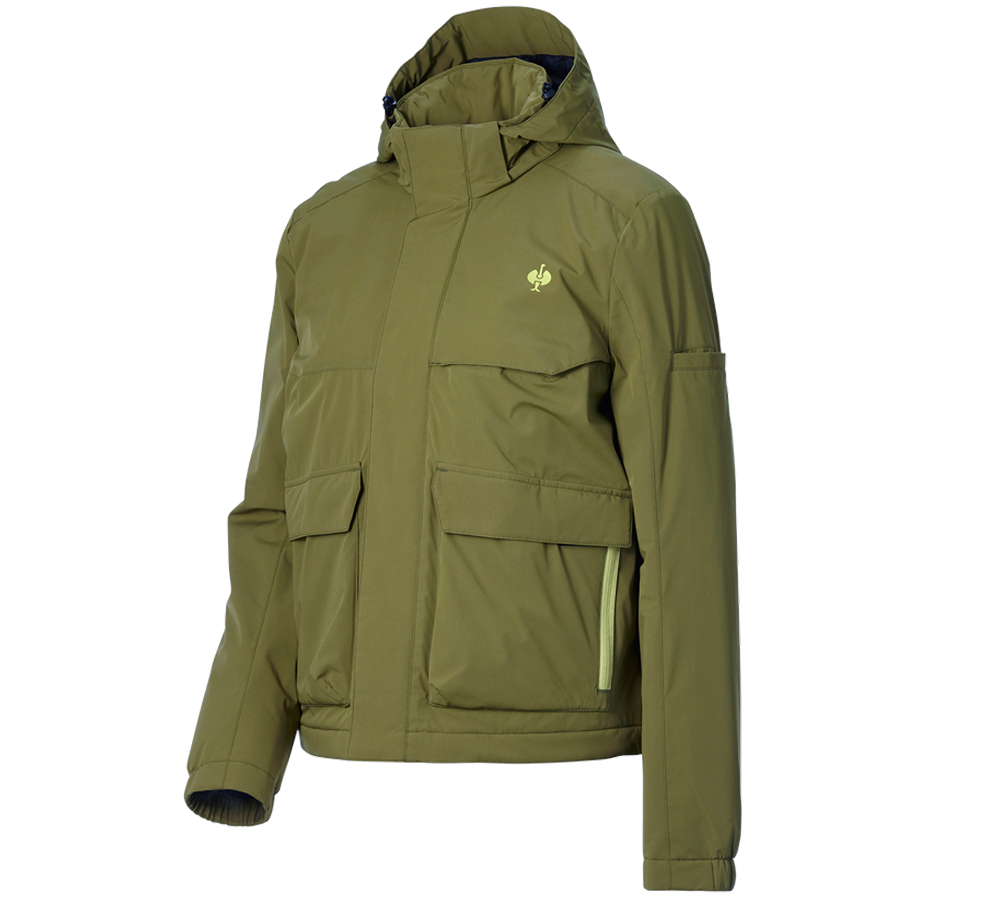 Temi: Giacca invernale e.s.trail, donna + verde ginepro/verde lime