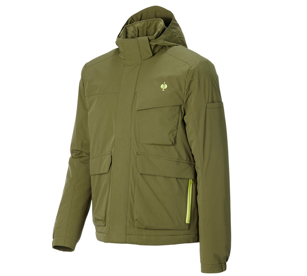 Giacche: Giacca invernale e.s.trail + verde ginepro/verde lime