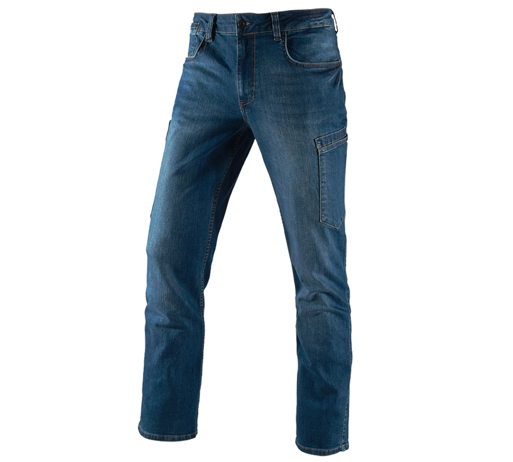 Pantaloni: e.s. 7-Pocket-Jeans + stonewashed