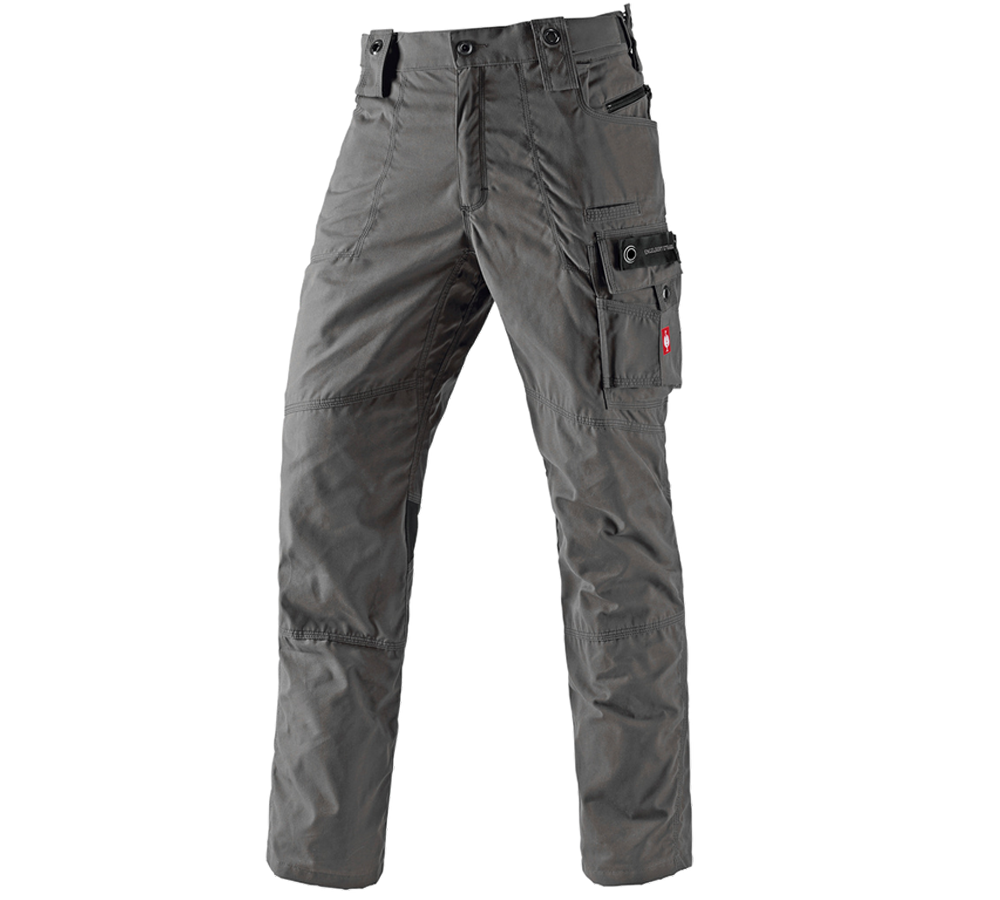 Pantaloni: e.s. pantaloni cotton touch + titanio