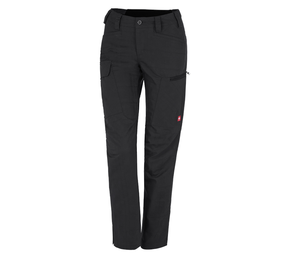 Pantaloni da lavoro: e.s. pantaloni da lavoro pocket, donna + nero