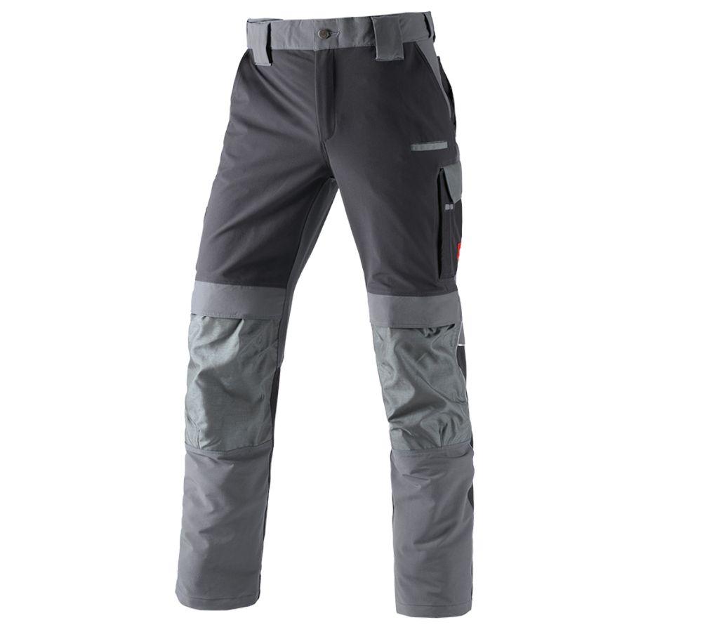 Pantaloni: Pantaloni funzionali e.s.dynashield + cemento/grafite