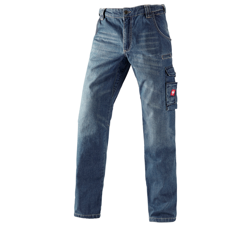 Installateur / Klempner: e.s. Worker-Jeans + stonewashed