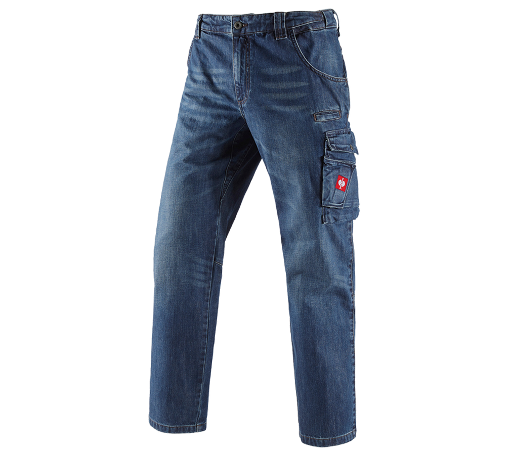 Pantaloni: e.s. Worker-Jeans + darkwashed