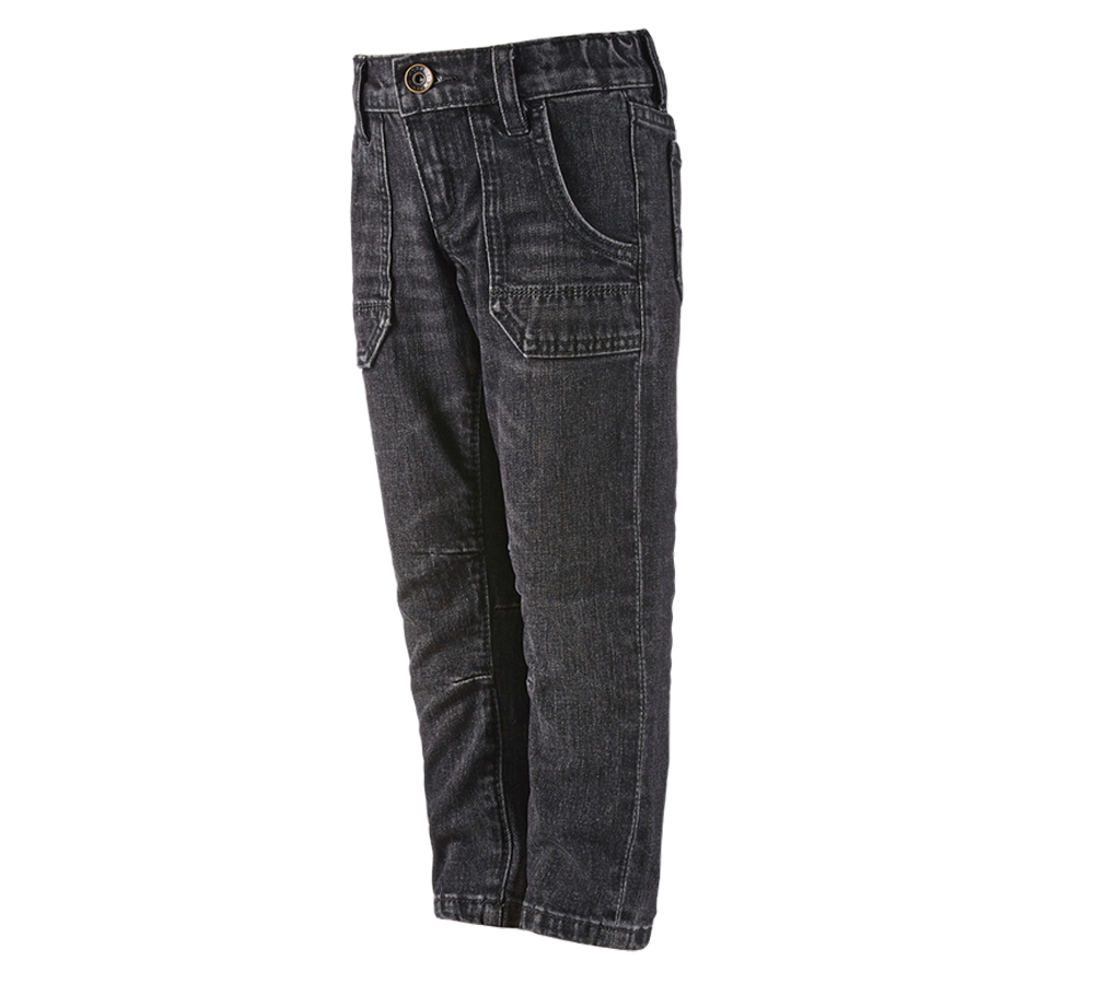 Pantaloni: e.s. jeans POWERdenim, bambino + blackwashed