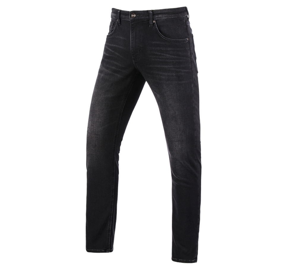 Temi: e.s. 5-Pocket-Jeans Jog-Denim + blackwashed