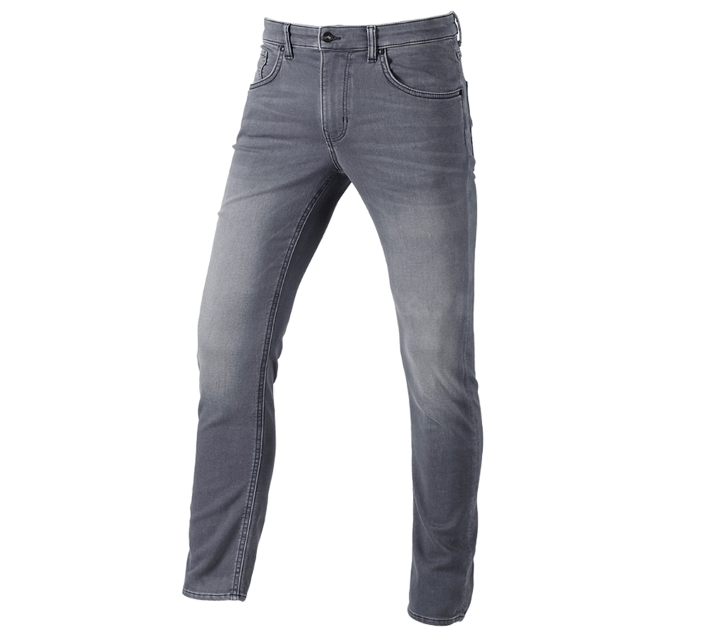 Temi: e.s. 5-Pocket-Jeans Jog-Denim + greywashed