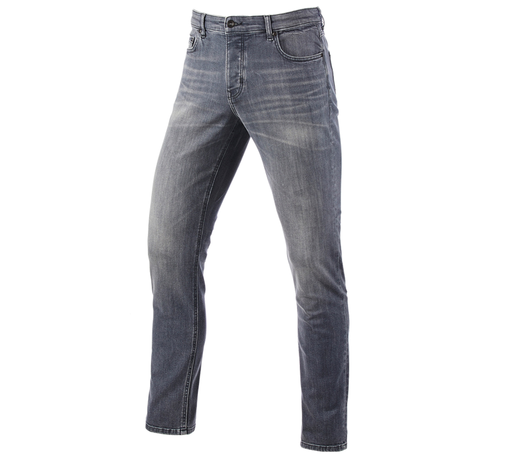 Pantaloni: e.s. 5-Pocket-Stretch-Jeans, slim + graphitewashed