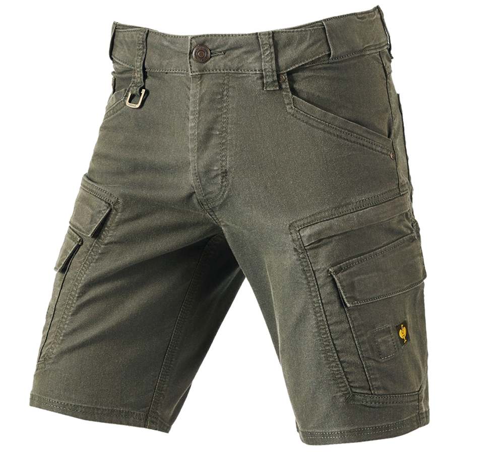 Pantaloni: Cargo-Short e.s.vintage + verde mimetico