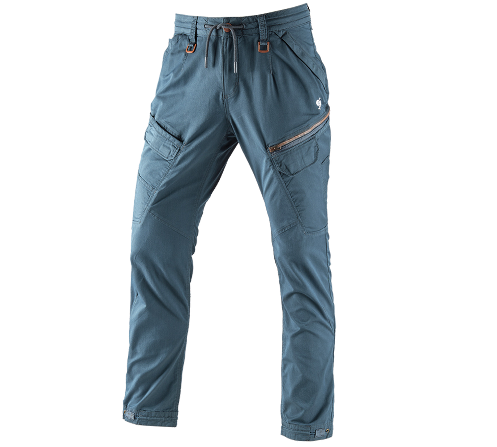 Pantaloni: Pantaloni cargo e.s. ventura vintage + blu ferro