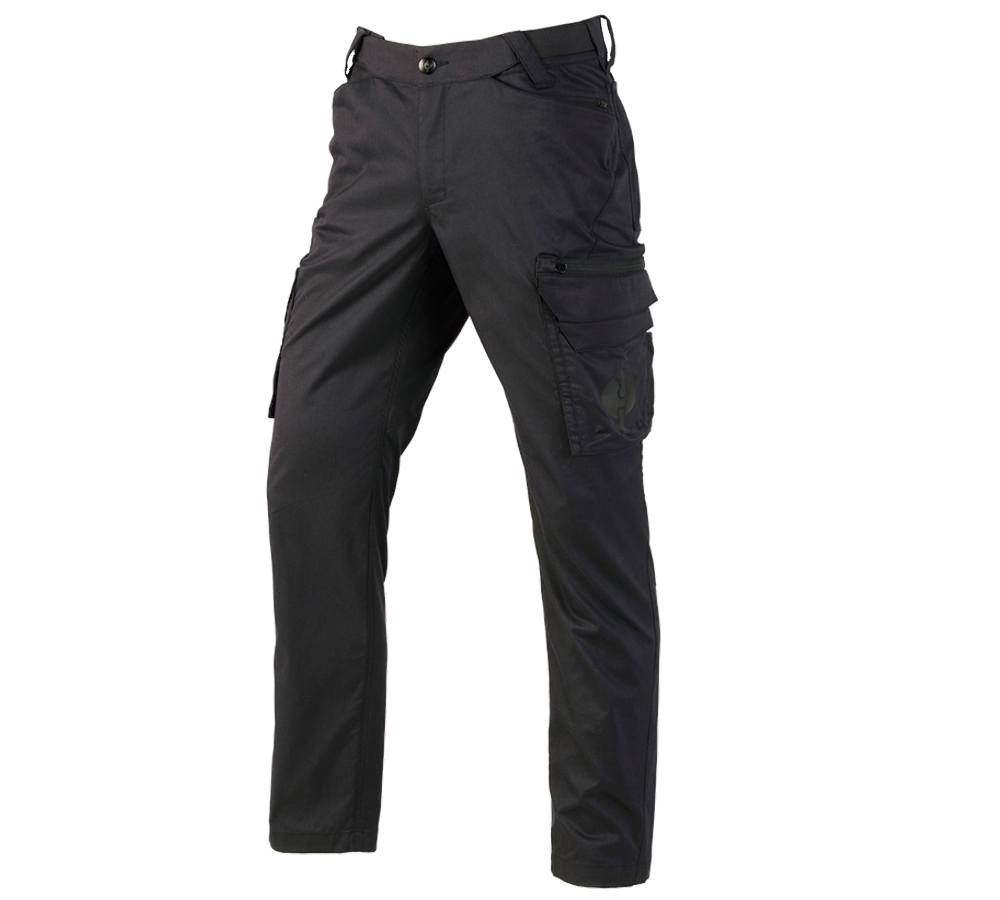 Pantaloni: Pantaloni cargo e.s.trail + nero