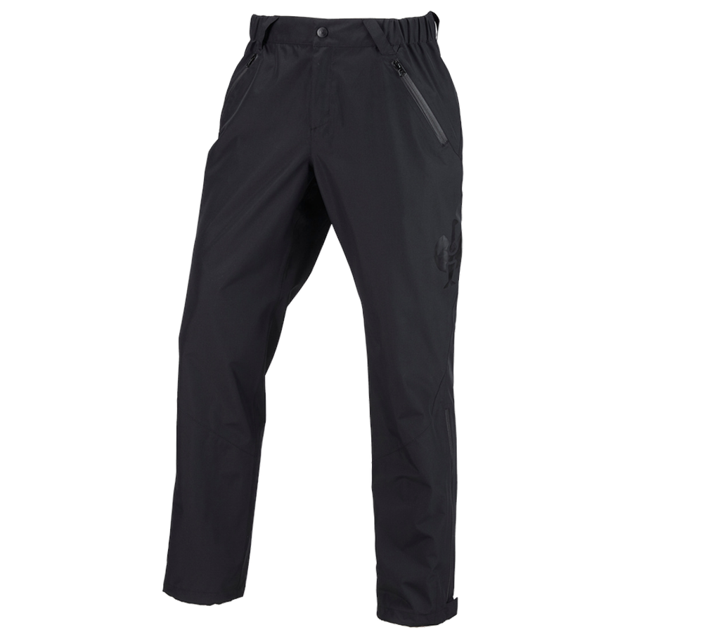 Pantaloni: Pantaloni p. ogni condizione atmosferica e.s.trail + nero