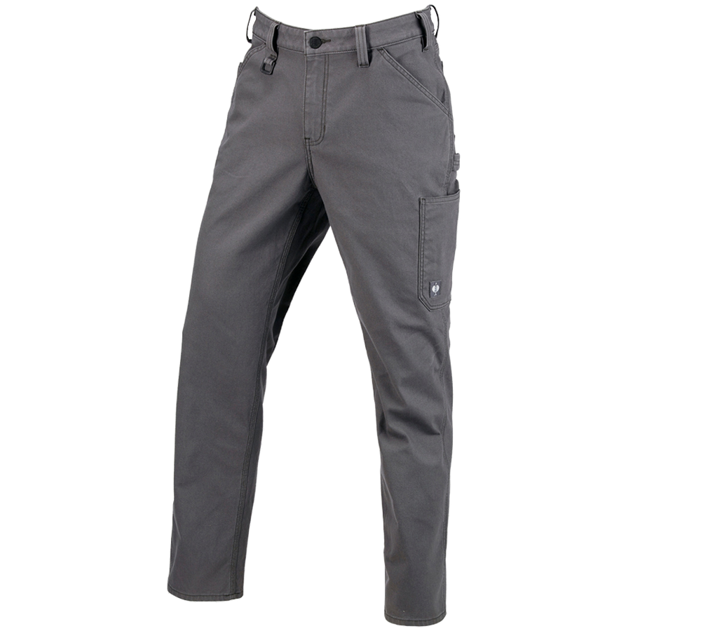 Pantaloni: Pantaloni e.s.iconic + grigio carbone