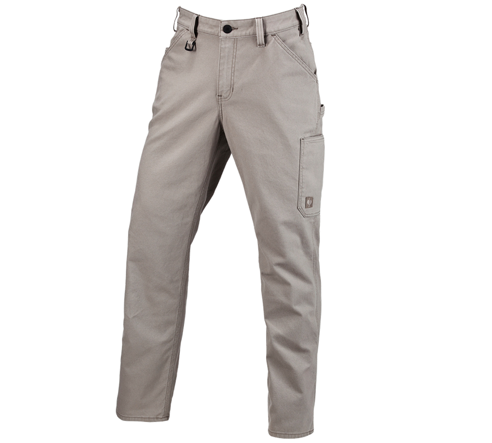 Pantaloni: Pantaloni e.s.iconic + grigio delfino