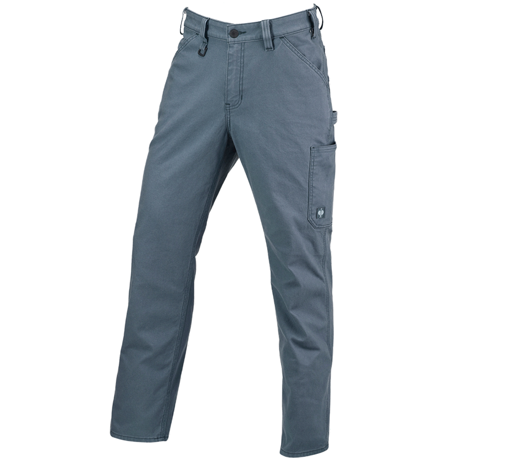 Pantaloni: Pantaloni e.s.iconic + blu ossido