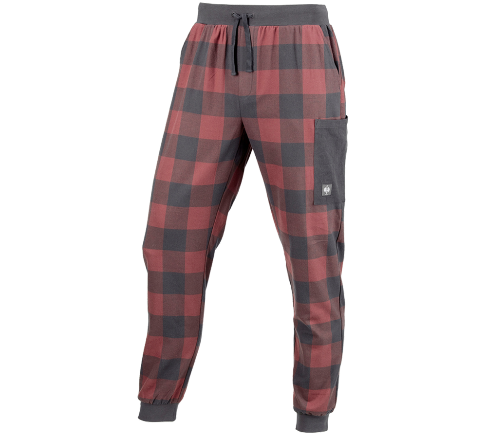 Accessori: e.s. pantaloni Pyjama + rosso ossido/grigio carbone