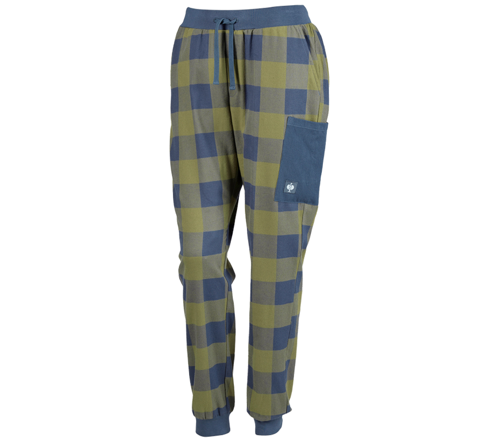 Accessori: e.s. pantaloni Pyjama, donna + verde montagna/blu ossido