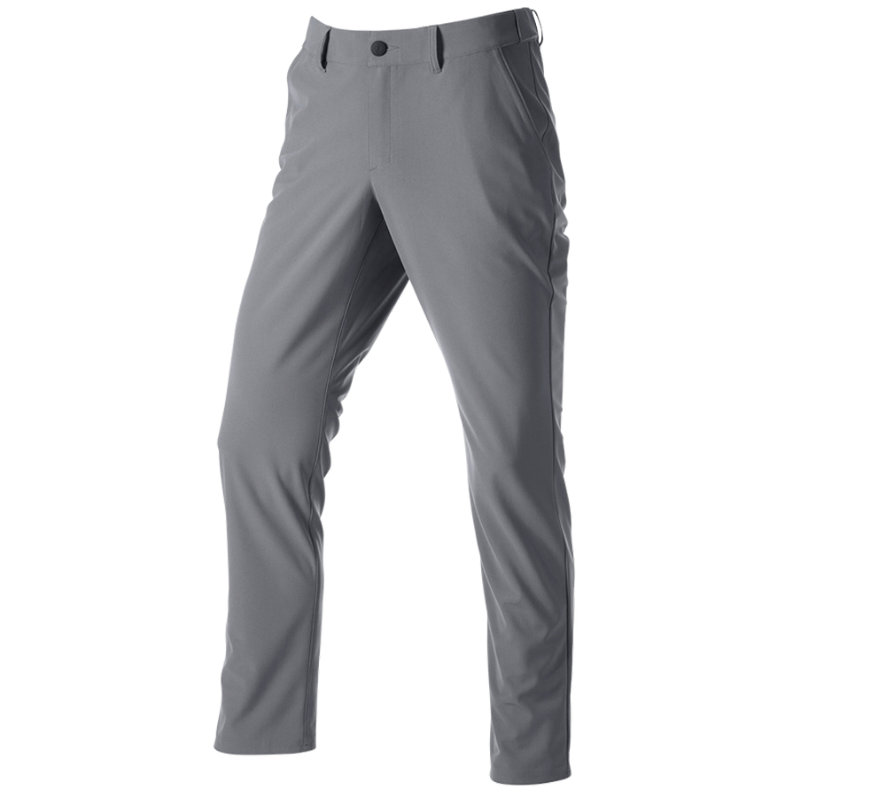 Temi: Pantaloni da lavoro chino e.s.work&travel + grigio basalto