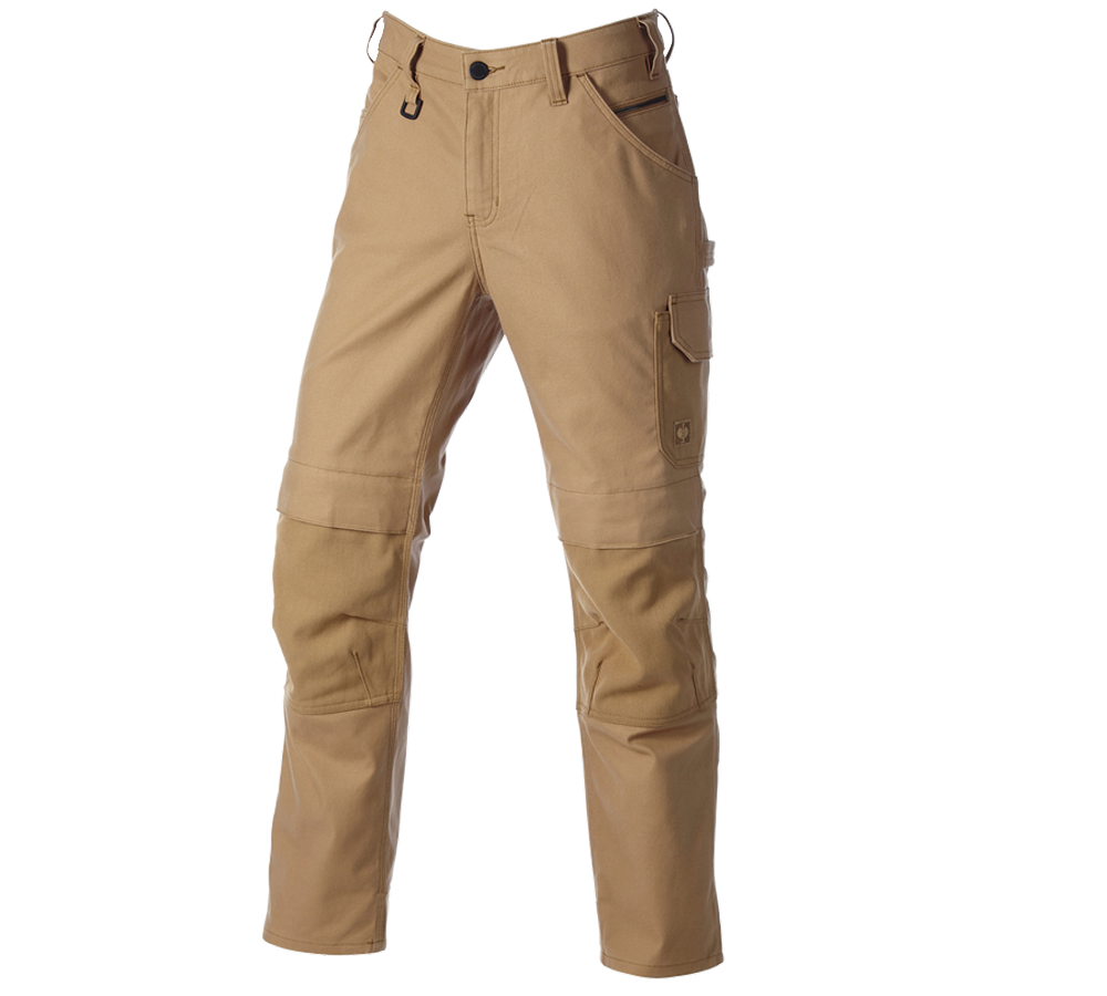 Abbigliamento: Pantaloni da lavoro e.s.iconic + marrone mandorla