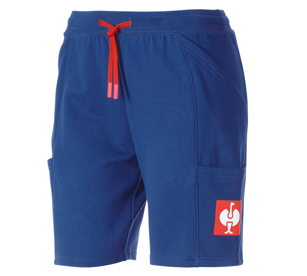 Collaborazioni: Super Mario Sweat short, donna + blu alcalino