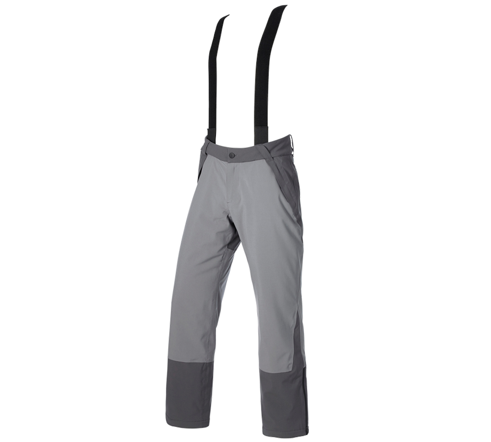 Temi: Pantaloni funzionali e.s.trail snow + grigio carbone/grigio basalto