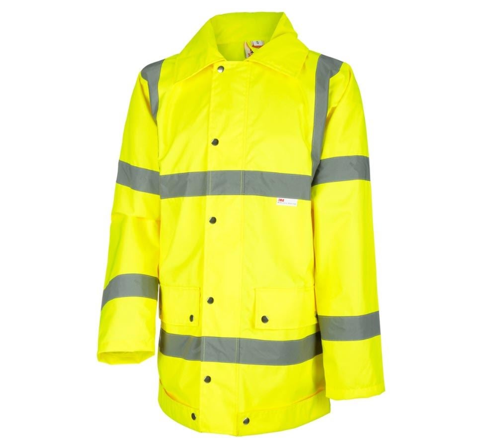 Giacche: STONEKIT giacca antipioggia segnaletica + giallo fluo