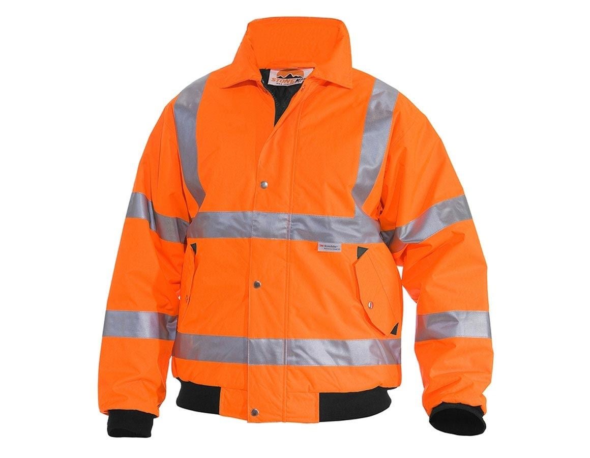 Temi: STONEKIT giacca da pilota segnaletica + arancio fluo