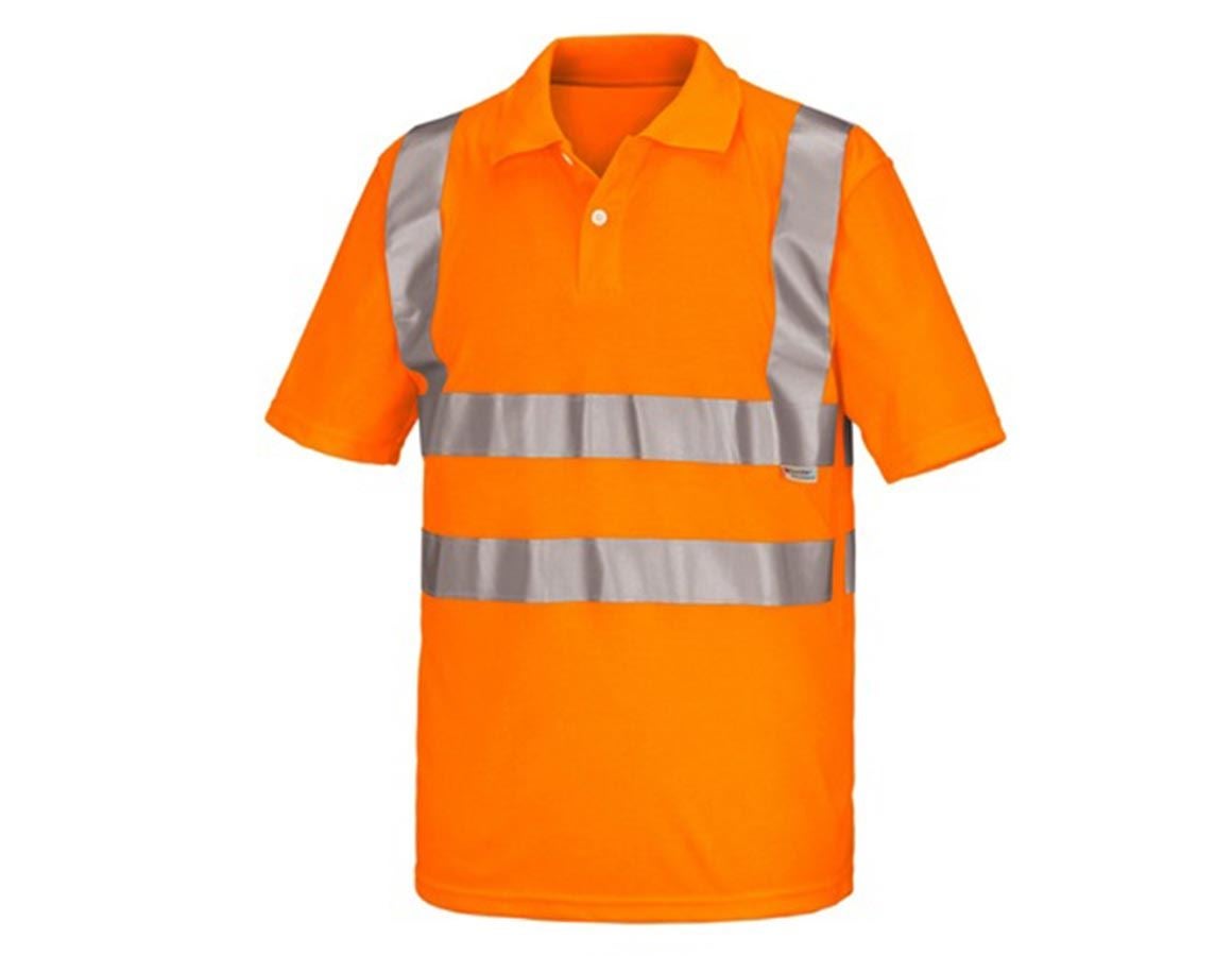 Maglie | Pullover | Camicie: STONEKIT polo segnaletica + arancio fluo