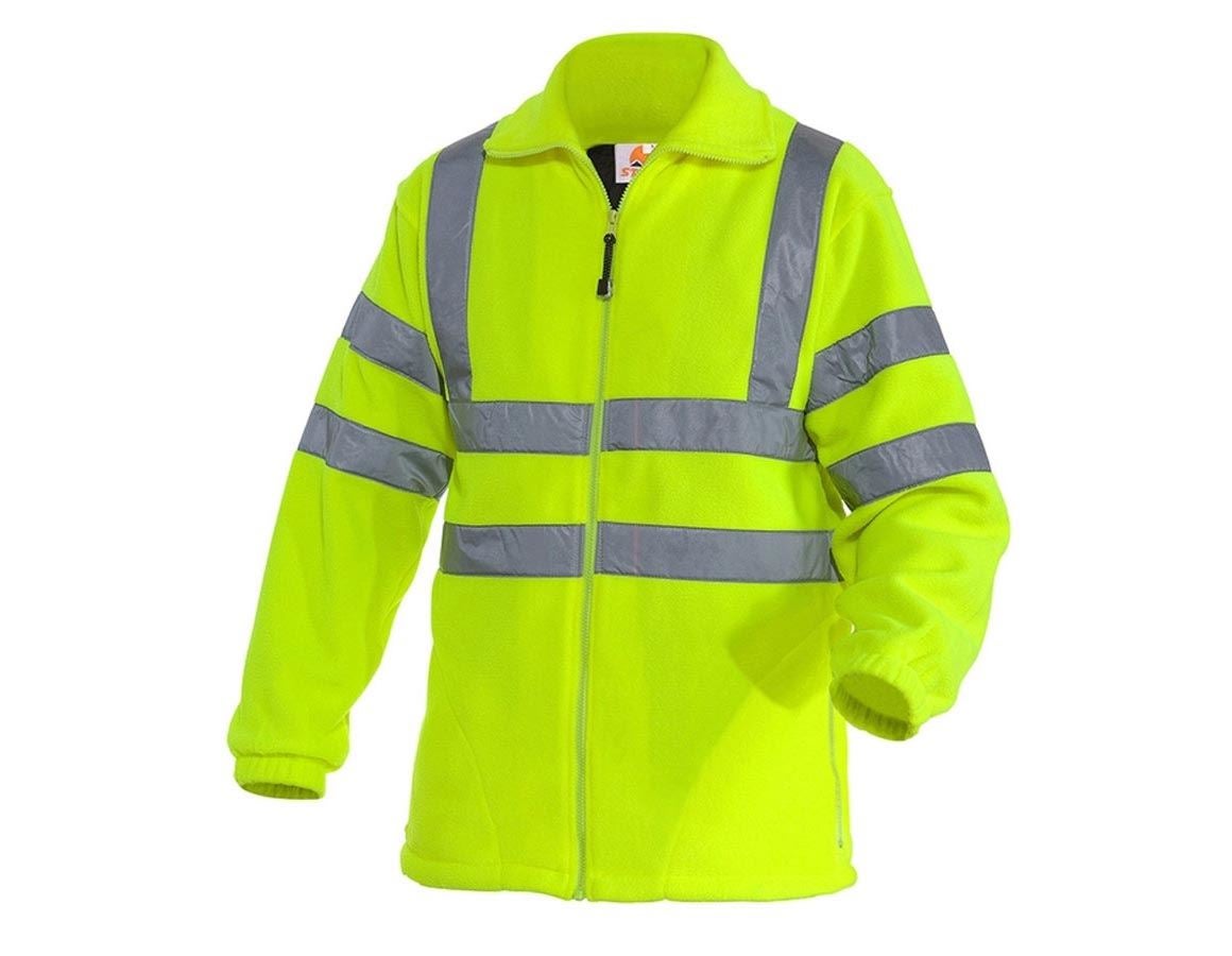 Giacche: STONEKIT giacca segnaletica in pile + giallo fluo