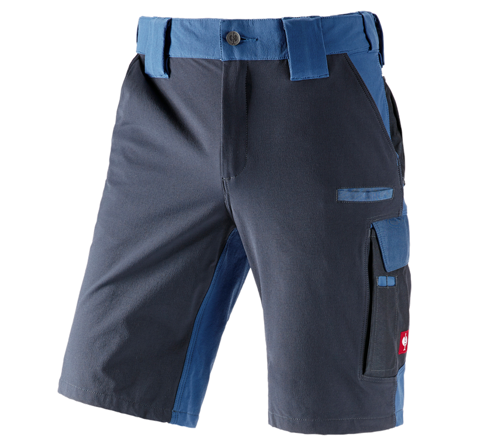 Pantaloni: Short funzionali e.s.dynashield + cobalto/pacifico