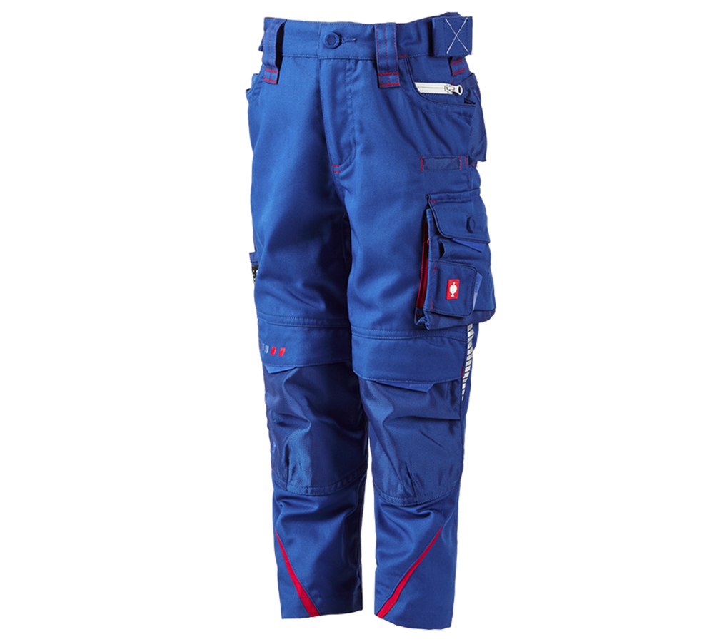Pantaloni: Pantaloni e.s.motion 2020, bambino + blu reale/rosso fuoco